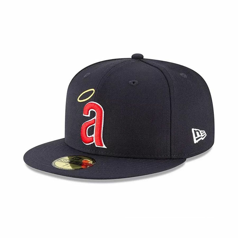 MLB カリフォルニア・エンゼルス キャップ 125周年記念 59FIFTY Fitted