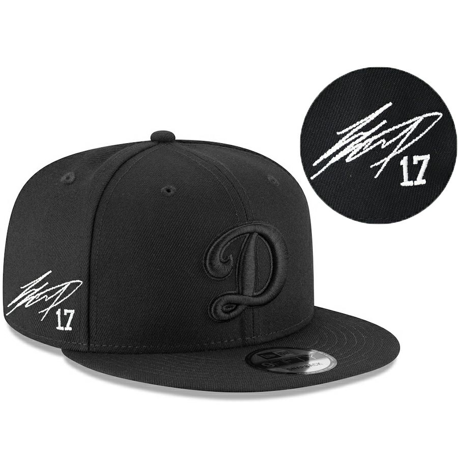 MLB 大谷翔平 ドジャース キャップ サイン刺繍 Basic 9FIFTY Snapback