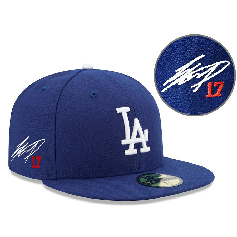 MLB 大谷翔平 ドジャース キャップ シルバーサイン サイン刺繍