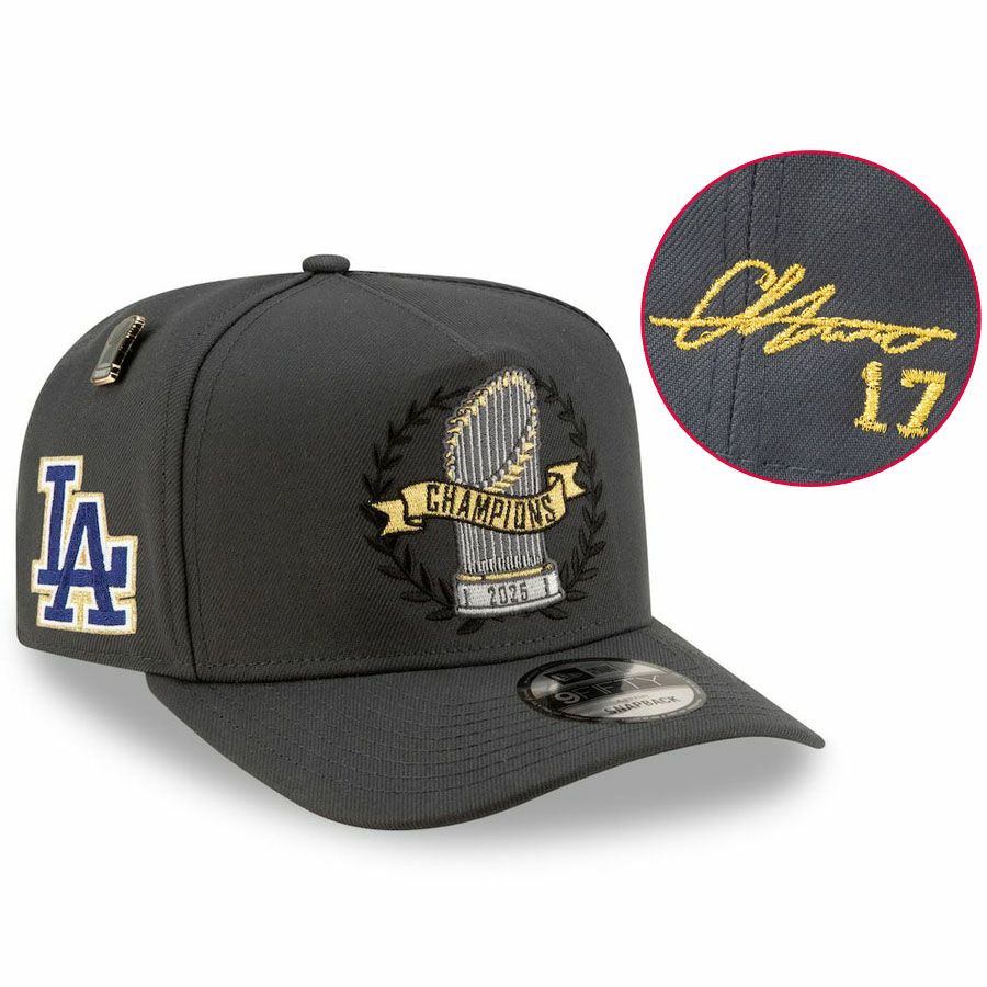 MLB 大谷翔平 ドジャース キャップ サイン刺繍 Basic Snap Back 9FIFTY