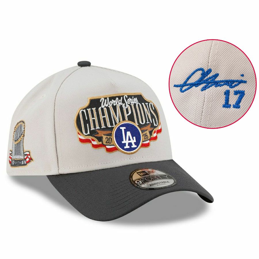 MLB 大谷翔平 ドジャース キャップ ワールドシリーズ2025優勝記念