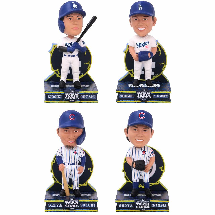 大谷翔平×FOCO ボブルヘッド｜ドジャース＆東京シリーズ限定フィギュア