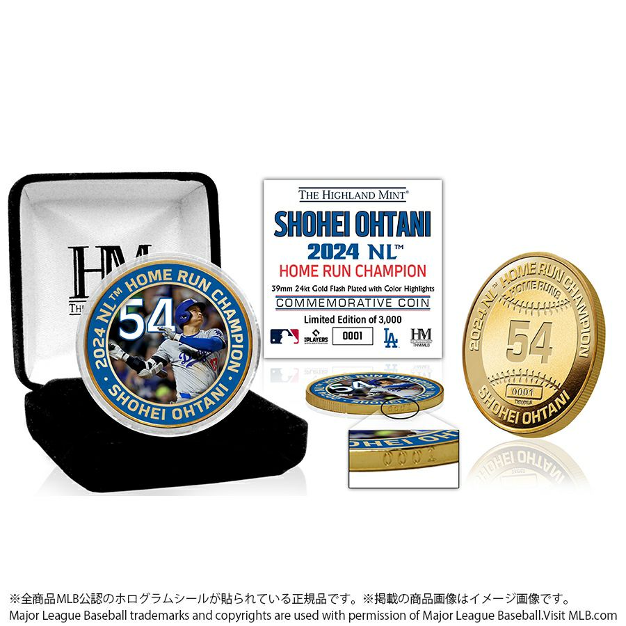 ドジャース 大谷翔平選手 移籍記念シルバーコイン oh24gd