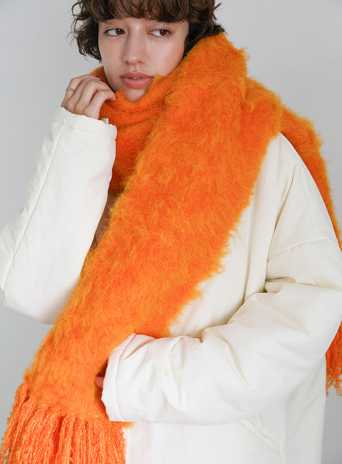 モヘアタッチボリュームフリンジマフラー – SELECT MOCA