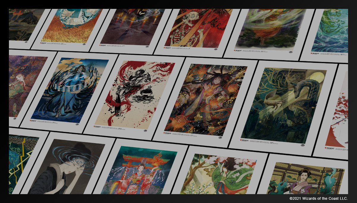 マジック：ザ・ギャザリング ART-GRAPHY FRAME SET【額装版】 | Selepo