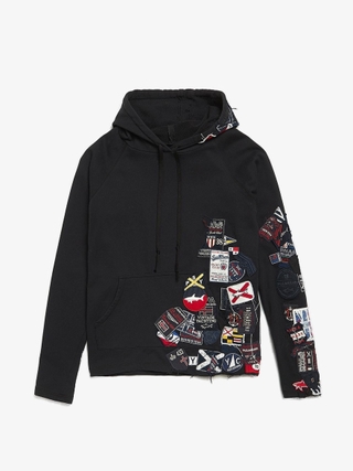 Other Grailz Gray Cotton Logo Embroidered Hoodie