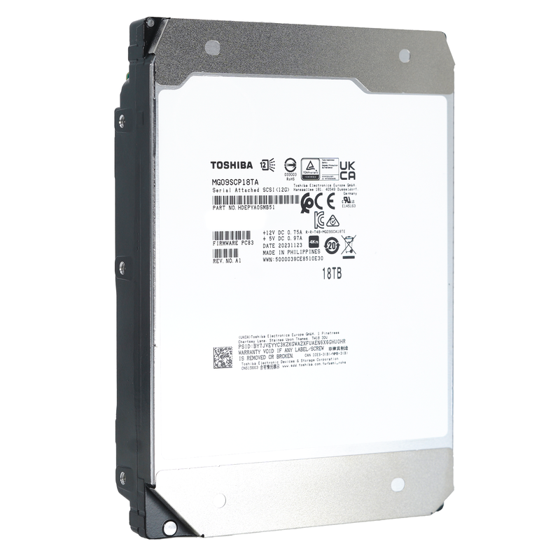 Toshiba MG09 MG09SCP18TA 18TB SAS 3.5