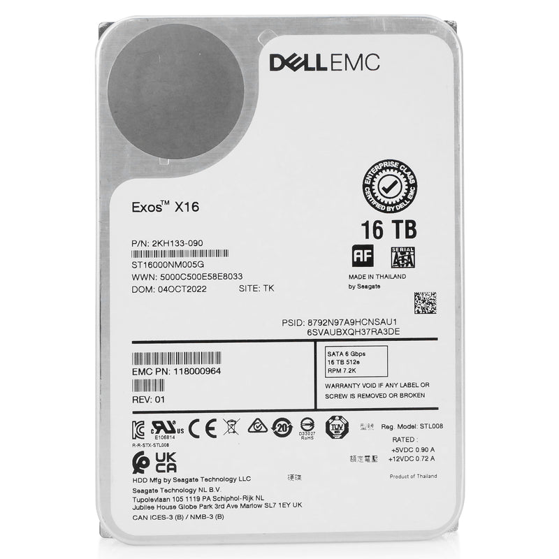 Seagate Exos X16 ST16000NM005G 16TB SATA 3.5