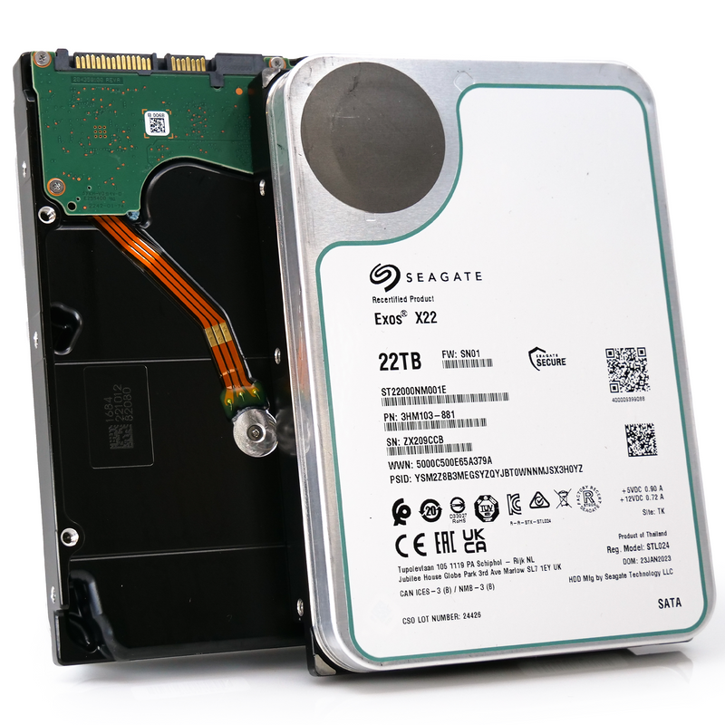 Seagate Exos X22 ST22000NM001E 22TB SATA 3.5
