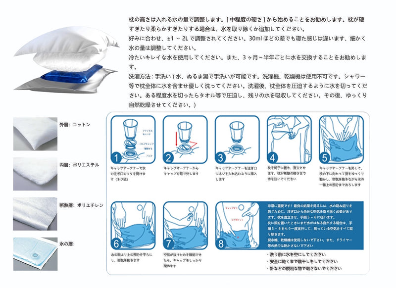 正規品】Mediflow water pillow メディフローウォーターベース