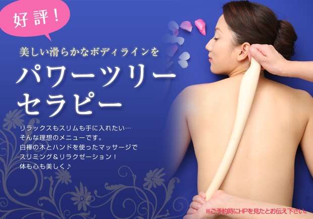 パワーツリーセラピー | ギャラリー | 水戸のエステなら高技術の有限