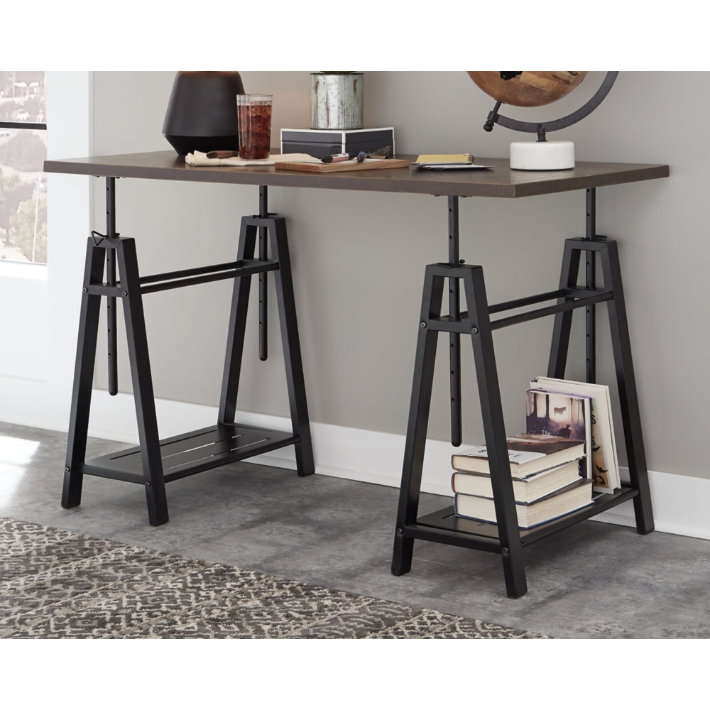 Z-1730003 ASHLEY IRENE ADJUSTABLE HEIGHT DESK – Serra Furniture