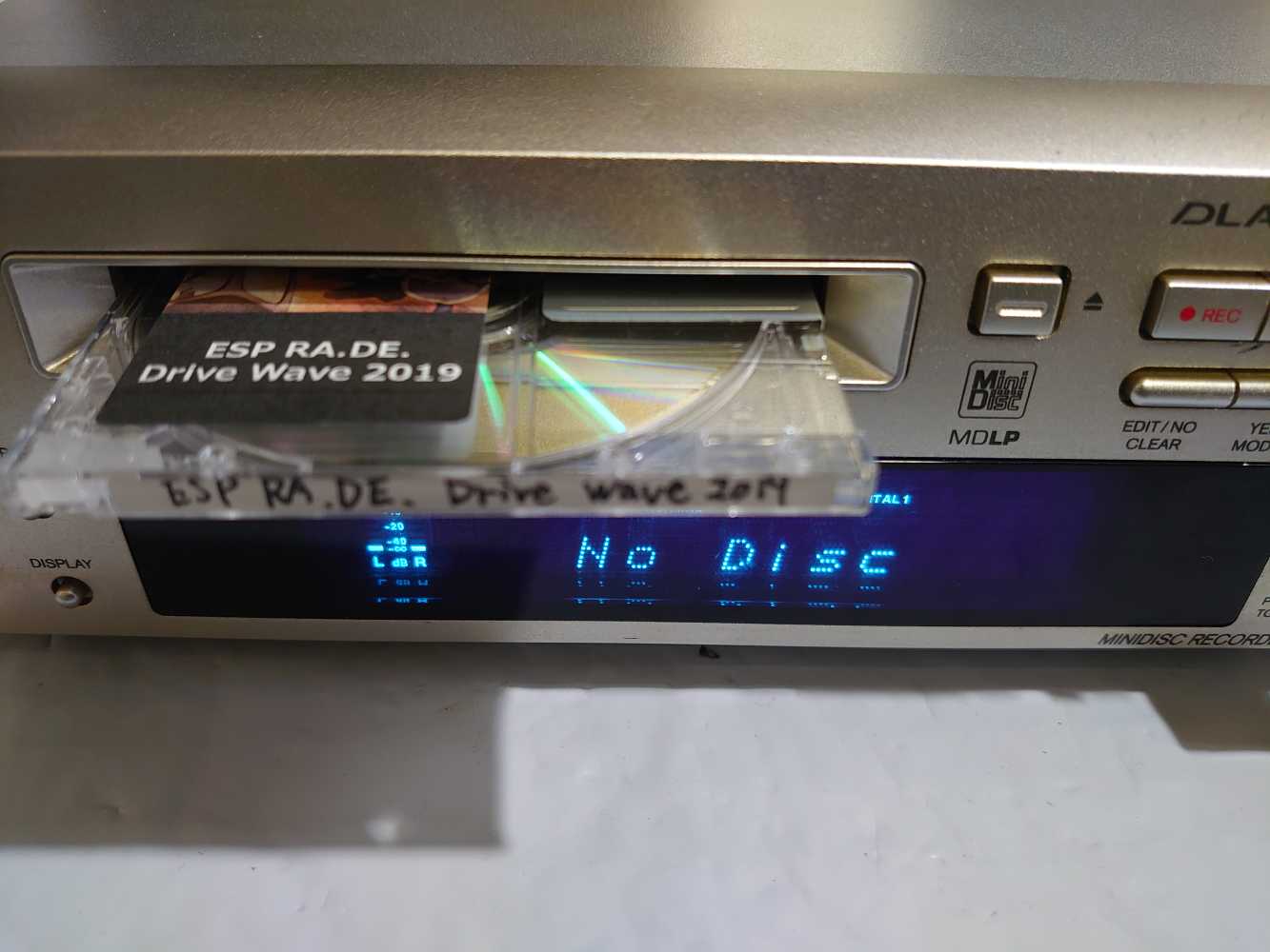 Hi-MD対応！ ONKYO MD-105FXのメンテ | 自由日記J -ジャンカーへの道-