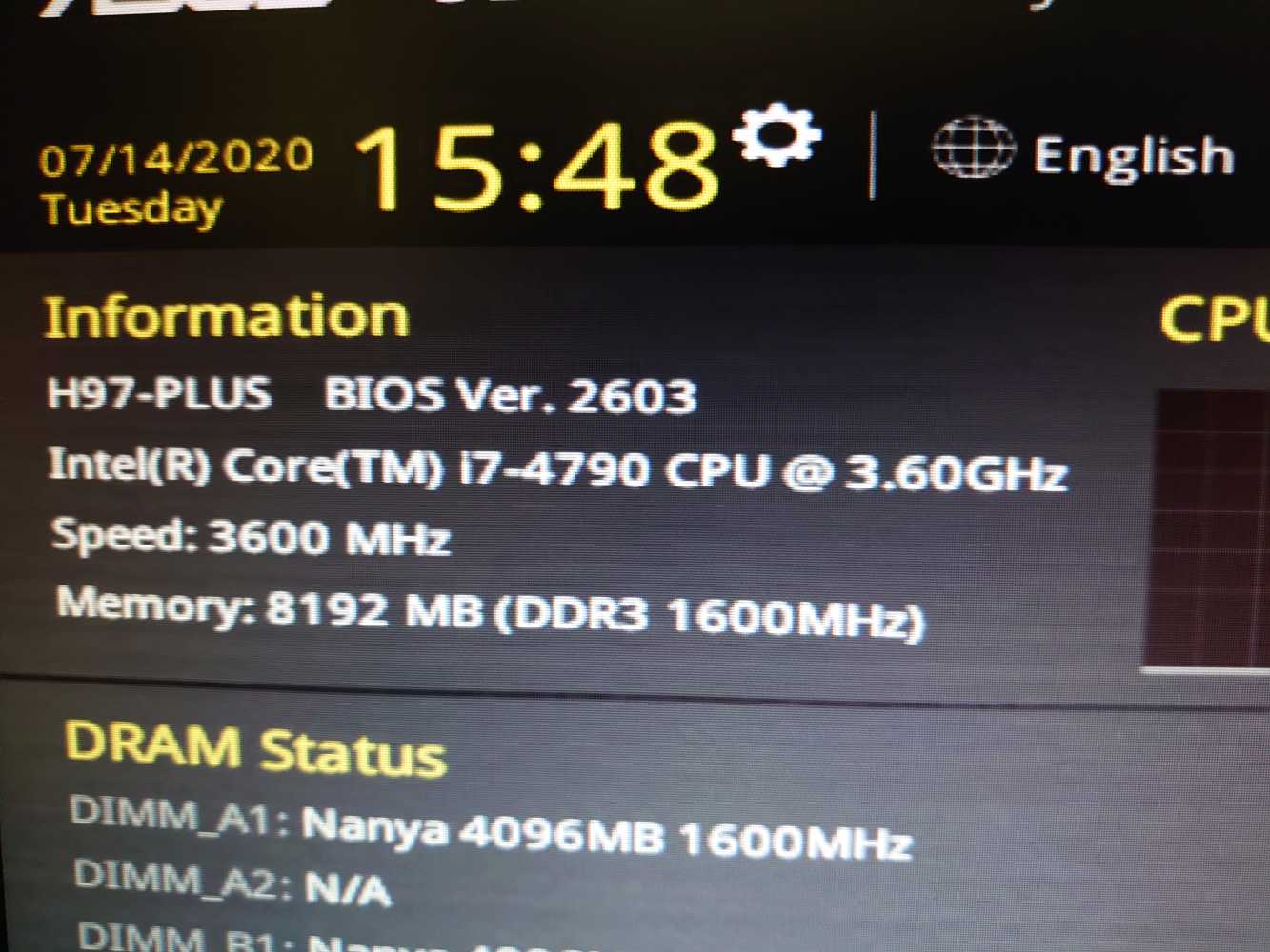 GALLERIAさん復活への道・Core i7 4790を入手 | 自由日記J -ジャンカー