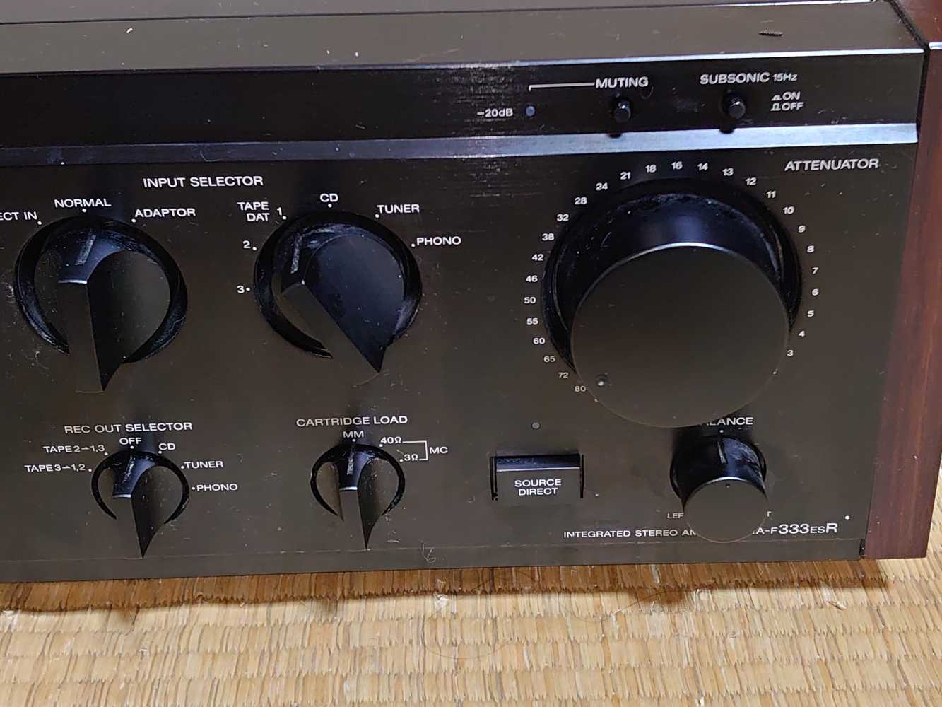 ソニー プリメインアンプ TA-F333ESRを入手！ | 自由日記J -ジャンカー