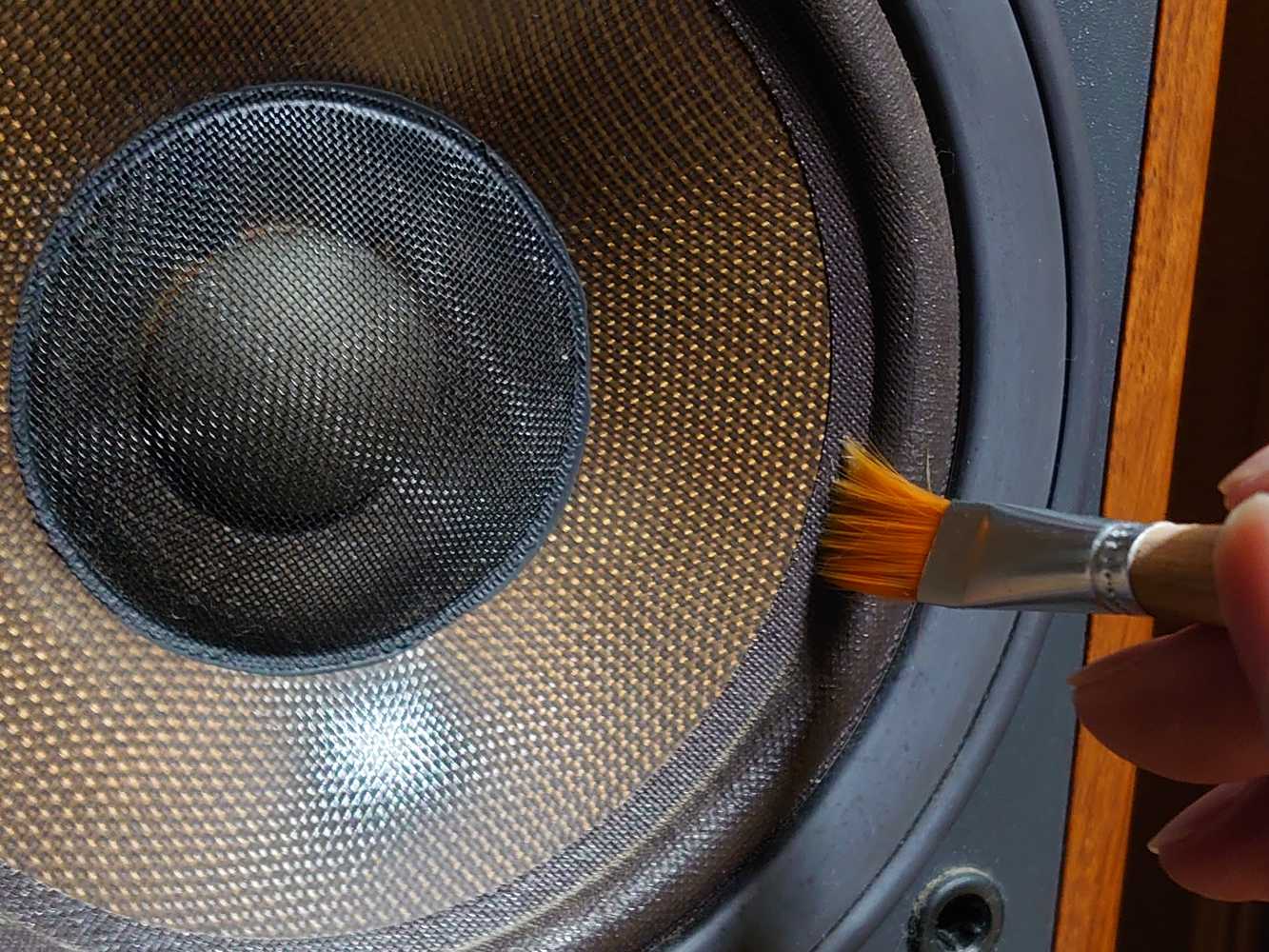 DIATONE DS-200Zの硬化したエッジに軟化剤を試してみる | 自由日記J