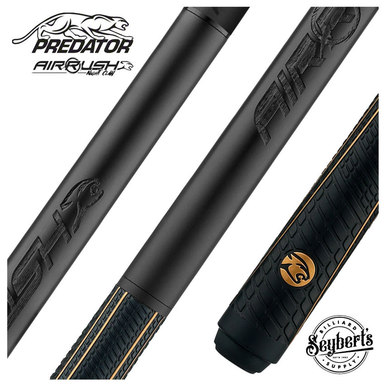 Predator AIR Rush Carbon Fiber Jump Cue - Seybert's Billiards Supply