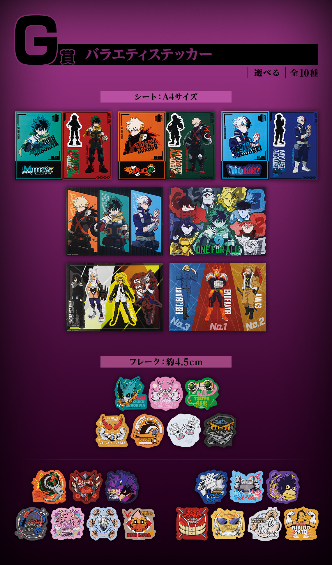 一番くじ 僕のヒーローアカデミア －紡ぐ力－｜一番くじ倶楽部｜BANDAI