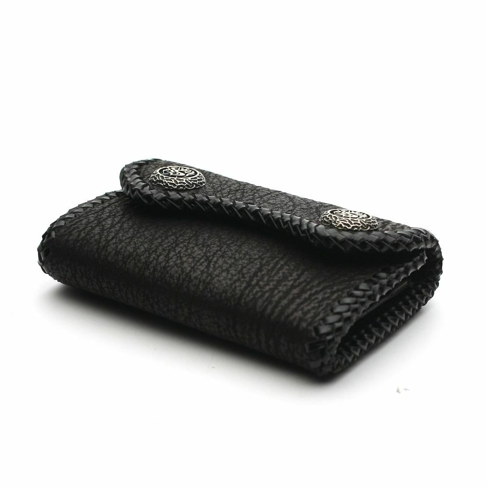 マイクロウォレット シャーク（サメ革）│メンズ革小物通販 S'FACTORY