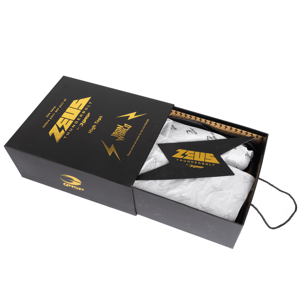 Zeus Thunderbolt Hi-Tops - for your journey! - GASP