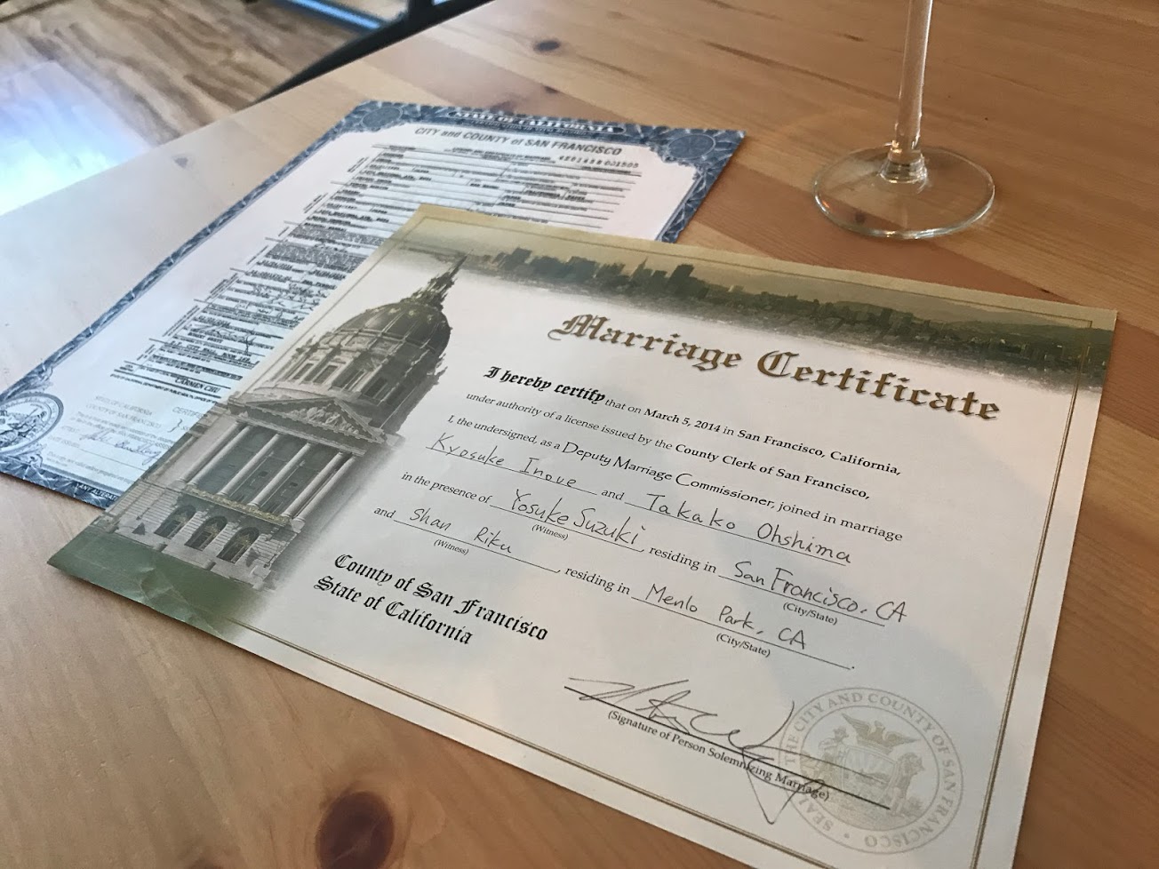 テックな夫婦に贈る！サンフランシスコと日本で結婚＆入籍する方法