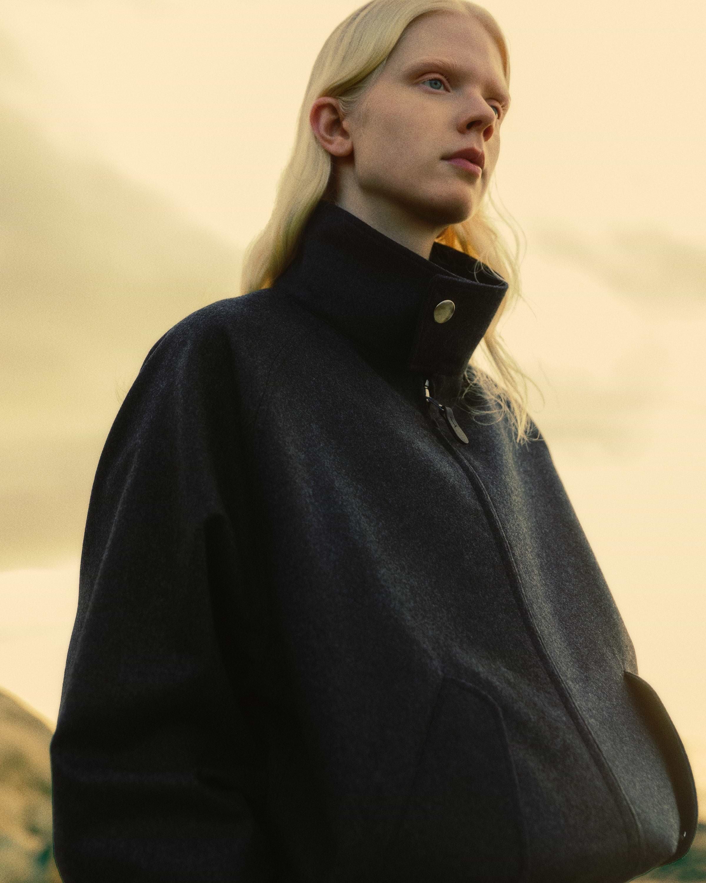 THE RERACS×1LDK×F/STORE＞ビッグハリントンジャケット ESP