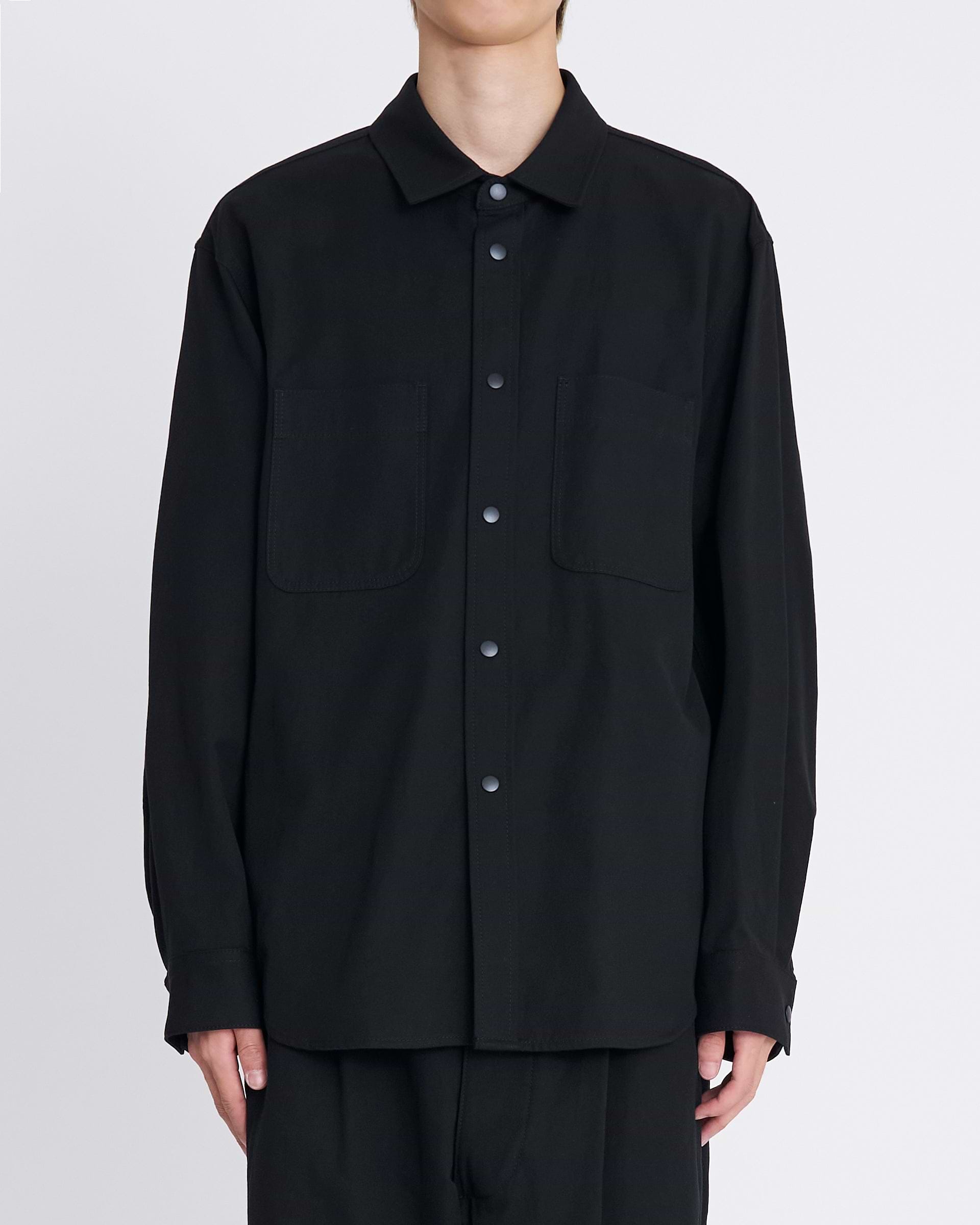 ATON】ハードウォッシュコットンシャツジャケット – ファッション