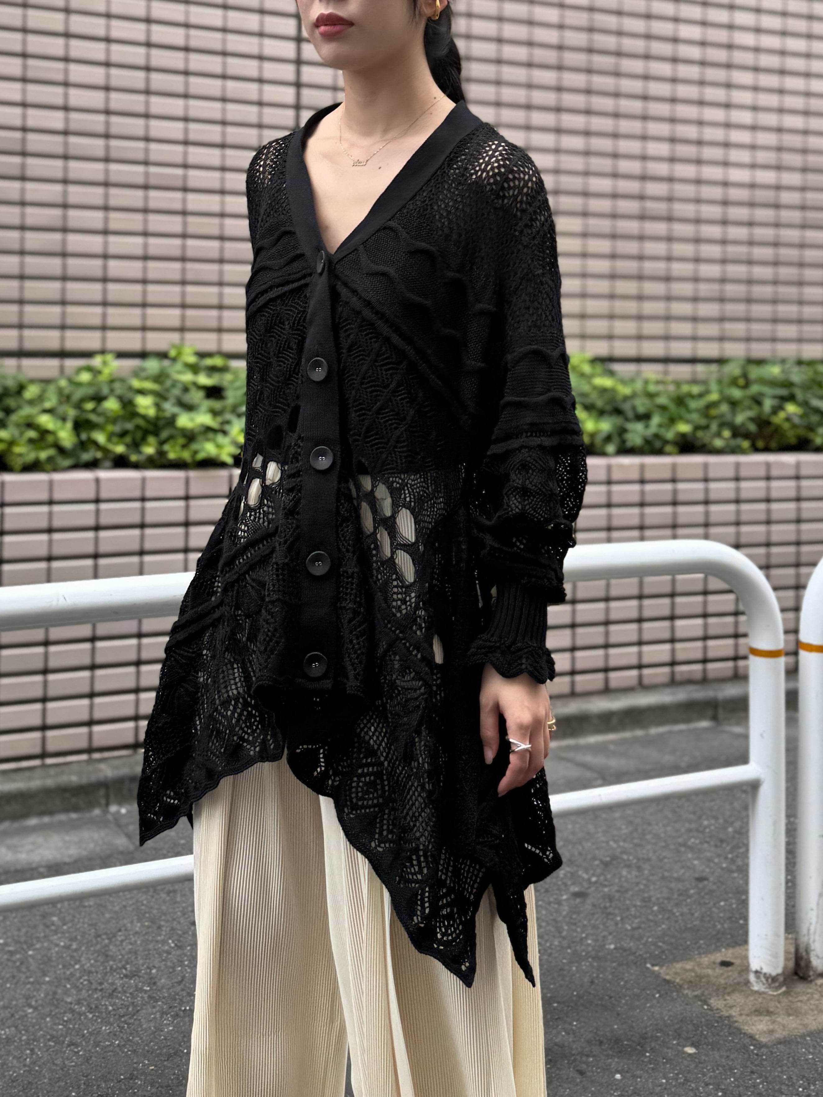 ODAKHA】クレイジーレースニットカーディガン – ファッションスナップ
