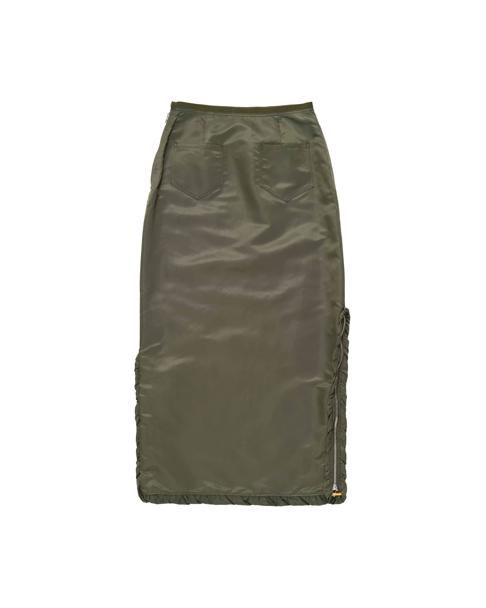 ODAKHA】フリルMA-1ロングタイトスカート – ファッションスナップストア