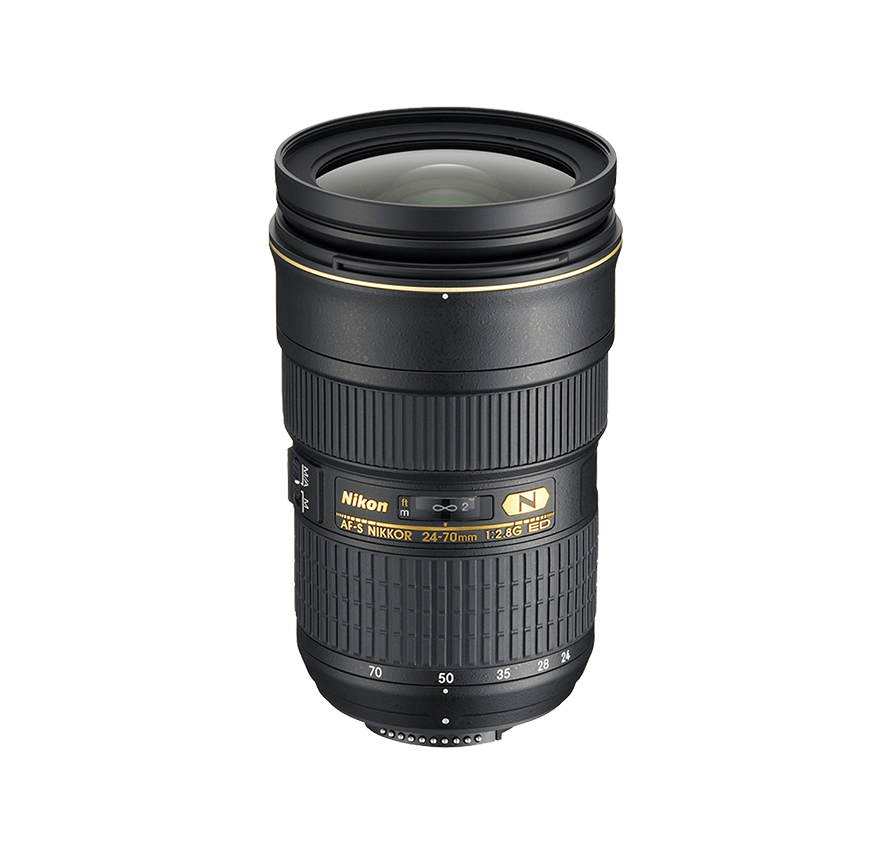 レンタル]Nikon AF-S Nikkor 24-70mmf2.8G ED標準ズームレンズ