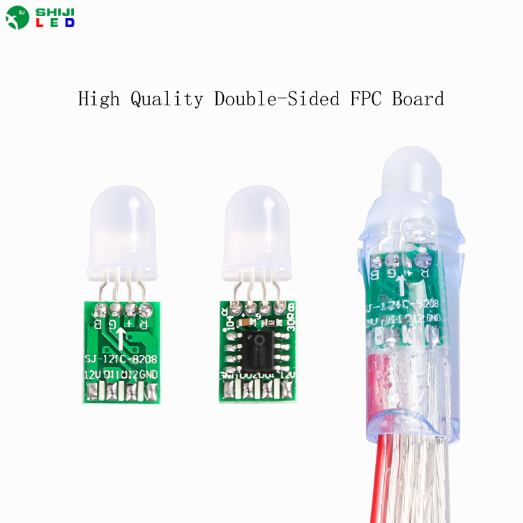 SHIJI 屋外対応 アドレス指定可能 DC24V クリスマスツリー ストリング