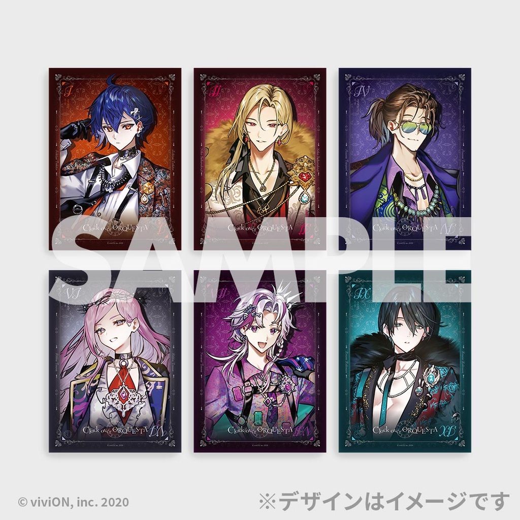 Clock over ORQUESTA 華やぐ街の礼装 ラッフルくじ＜SideA＞ | RAFFLE