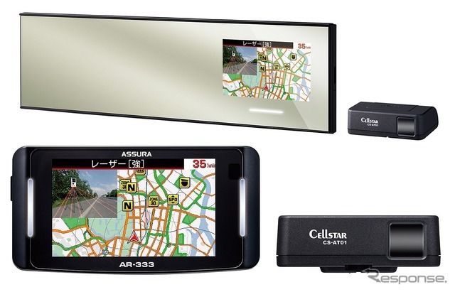 新Kバンド対応＆受信性能アップ、新型セーフティレーダー2製品