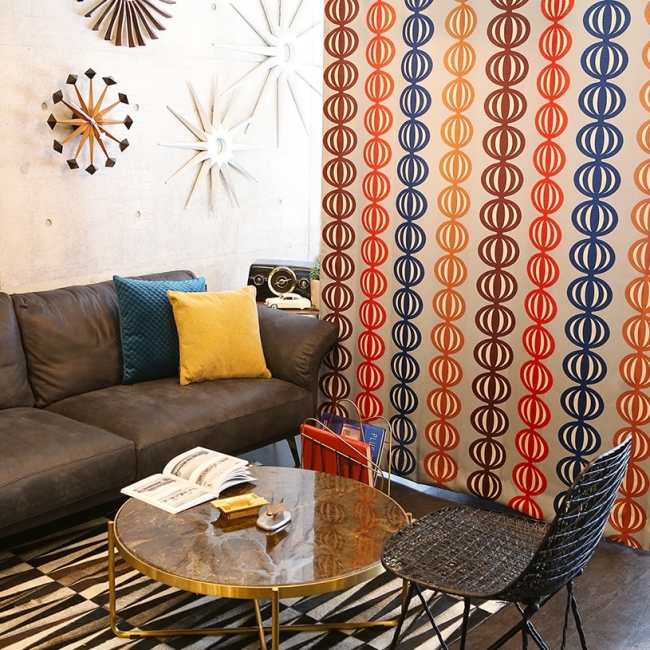 オリジナルカーテン 「ミッドセンチュリー」コレクション発売