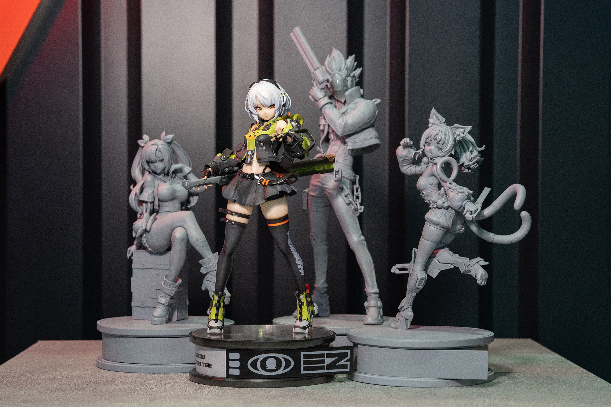 ゼンレスゾーンゼロ』より「邪兎屋」の4人が早くもフィギュア化