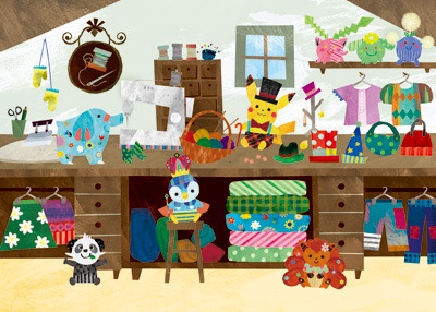 ポケモンセンターで新グッズ「pokemon chiku-chiku sewing」シリーズ