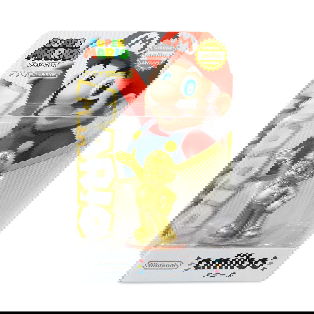 amiibo Super Mario Series Figure (Mario Gold Ver.) for Wii U, New