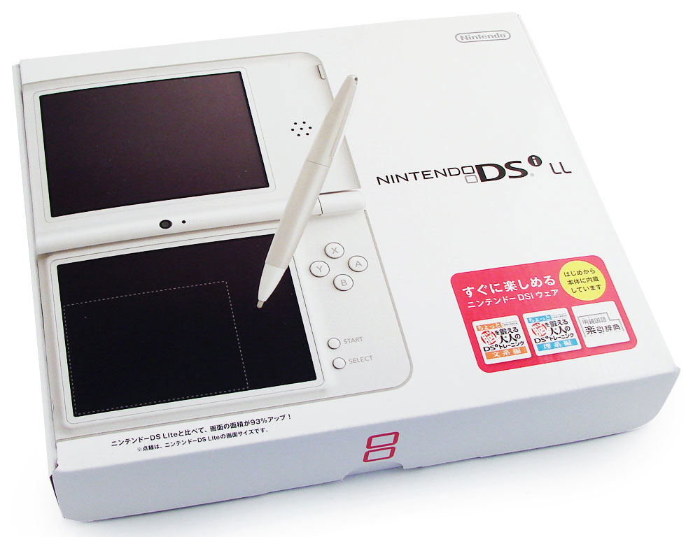 Nintendo DSi LL (Natural White)