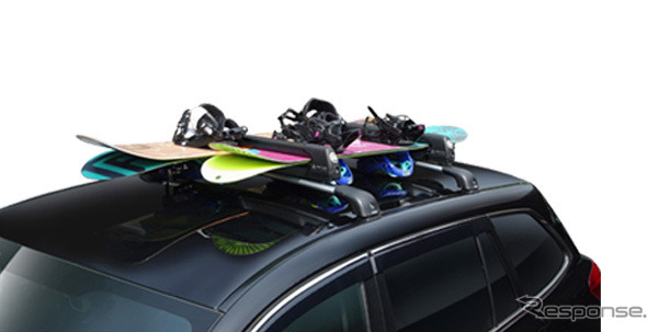 Terzo、スキーアタッチメント「フラット600ブラック」発売