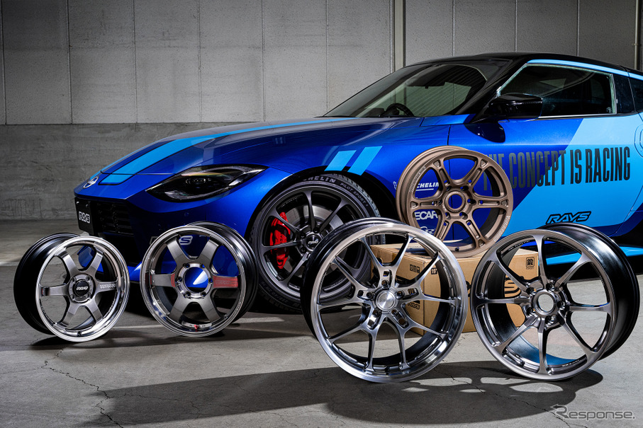 レイズが発表する新作ホイールを最速公開！ ボルクレーシングの注目