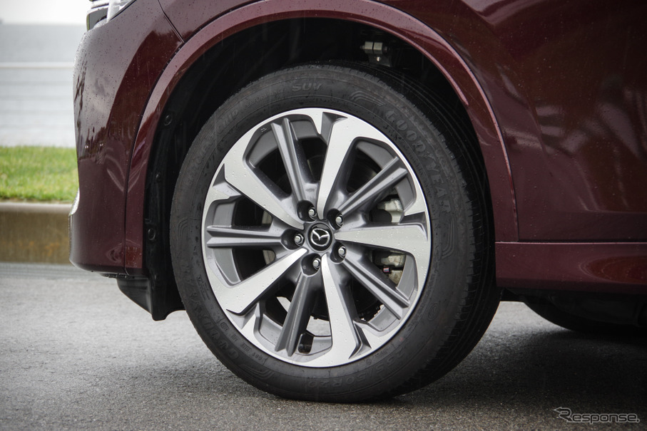 マツダ『CX-80』、グッドイヤー「エフィシエントグリップ