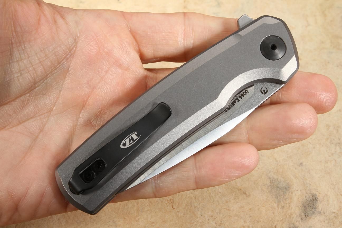 Zero Tolerance 0044 Button Lock Flipper - Best Price