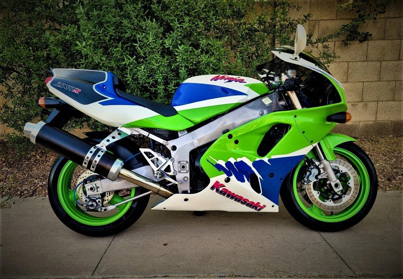 This 1993 Kawasaki Ninja ZX-7R Saw More Than 20K Miles, But It