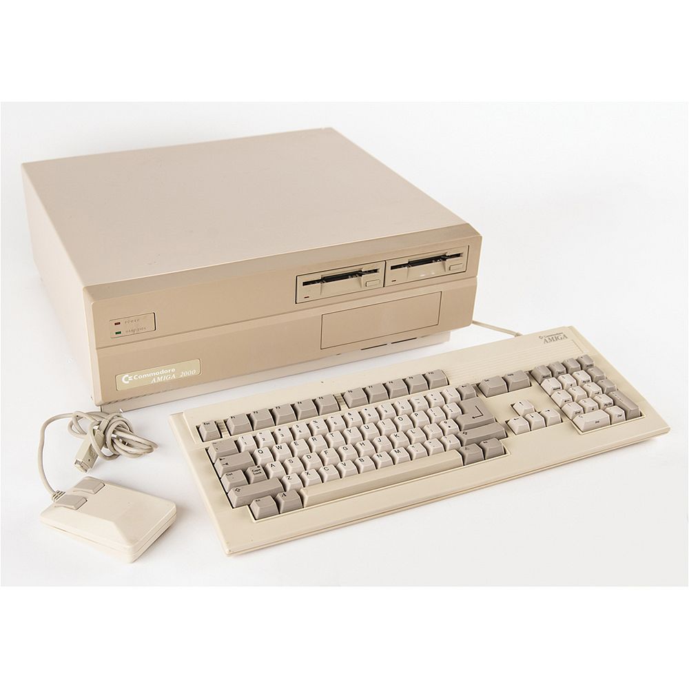 Commodore Amiga 2000 with Keyboard, Mouse, and Software for sale