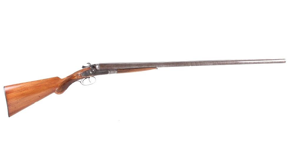 J.N. Scotts St. Louis Model 1886 12 GA Shotgun sold at auction on
