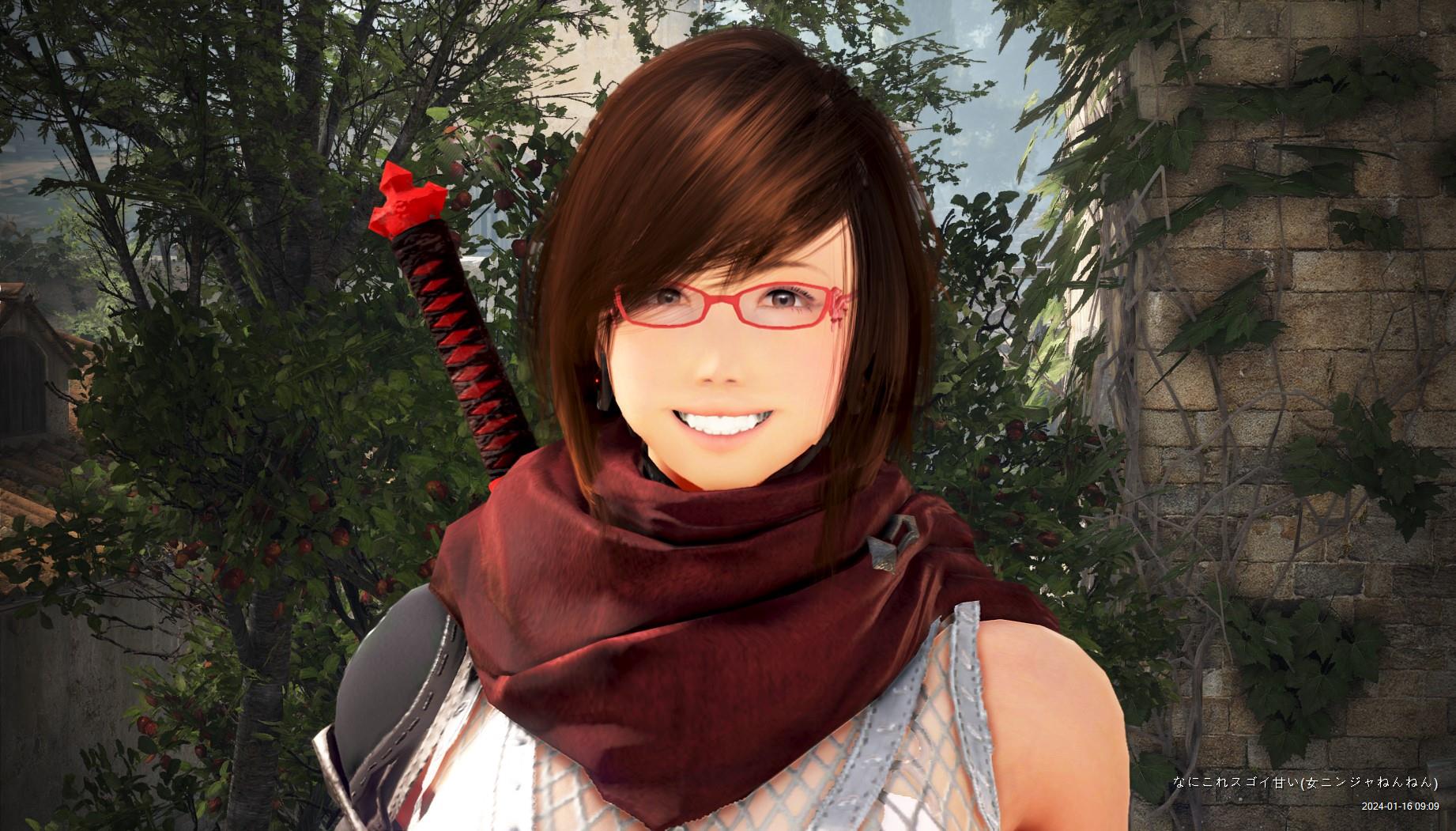 フォトギャラリー] アセシーナ メガネ くノ一 | 黒い砂漠 日本