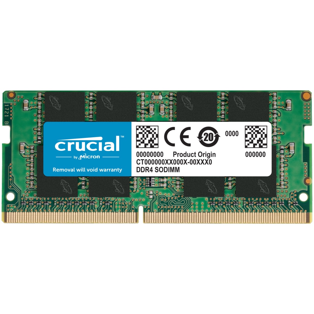 Memorie Laptop Crucial, 16GB DDR4, 3200MHz CL22 - eMAG.ro