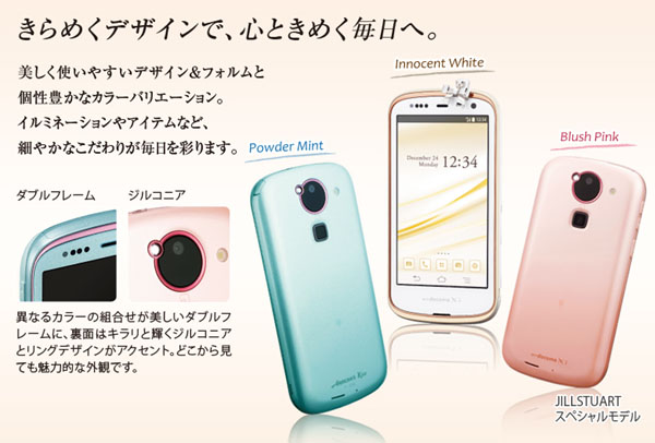 DOCOMO FUJITSU F-03E ARROWS KISS ANDROID SMARTPHONE UNLOCKED NEW