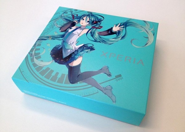DOCOMO SONY SO-04E HATSUNE MIKU XPERIA SMARTPHONE LIMITED EDITION