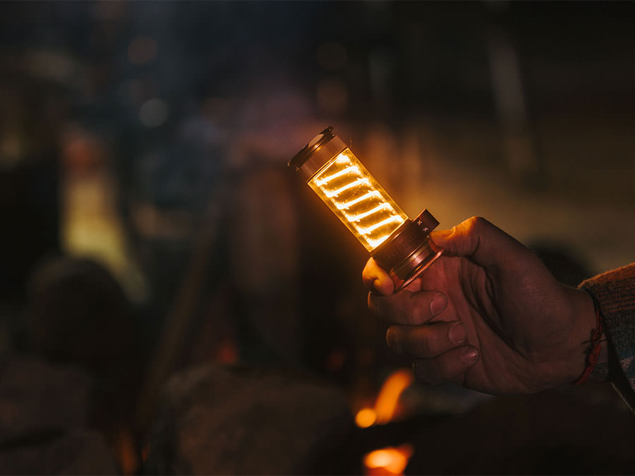 エジソンライトスティックLED 2.0 ブラス - Barebones Living